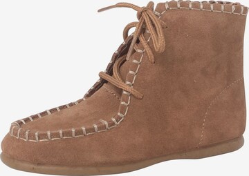 Pisamonas Stiefel in Beige: Vorderseite