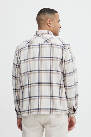 BLEND Comfort fit Button Up Shirt in Grey