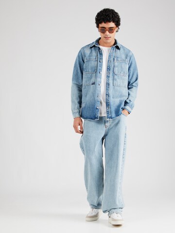 SCOTCH & SODA - Ajuste regular Camisa 'JOE JONAS X SCOTCH SODA' en azul