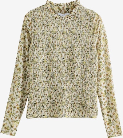 Next Majica u ecru/prljavo bijela / konjak / zelena / kivi zelena, Pregled proizvoda