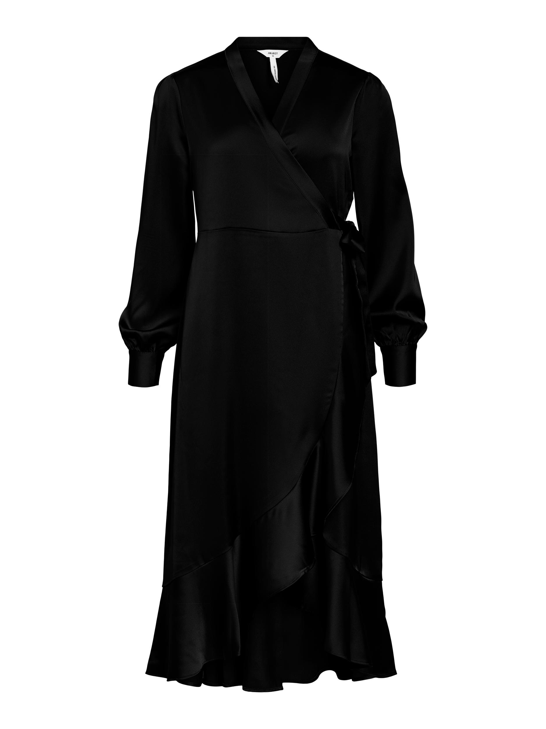 Robe-chemise OBJECT en Noir 