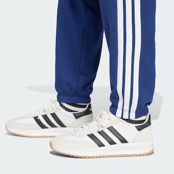 ADIDAS SPORTSWEAR Tapered Workout Pants 'Essentials' in Blue