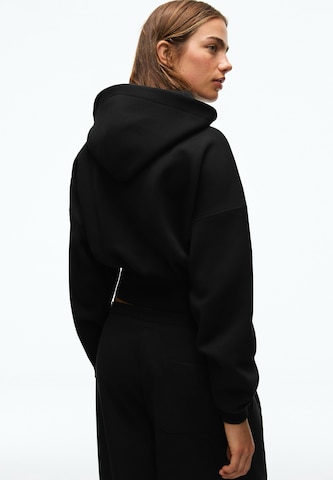 Giacca di felpa di Bershka in nero