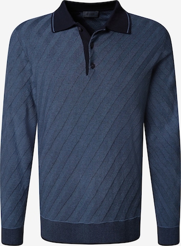 T-Shirt PIERRE CARDIN en bleu : devant