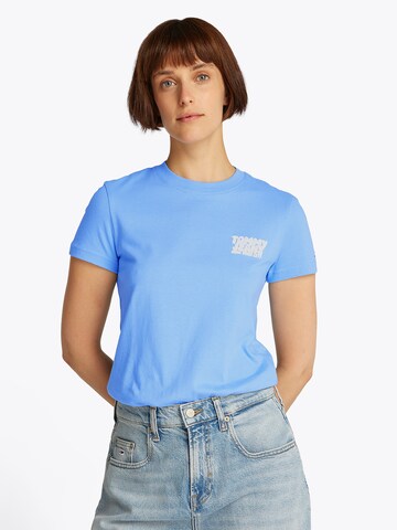 Tommy Jeans Футболка в Синий: спереди