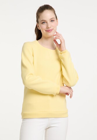 Schmuddelwedda Sweatshirt 'Yasanna' in Yellow