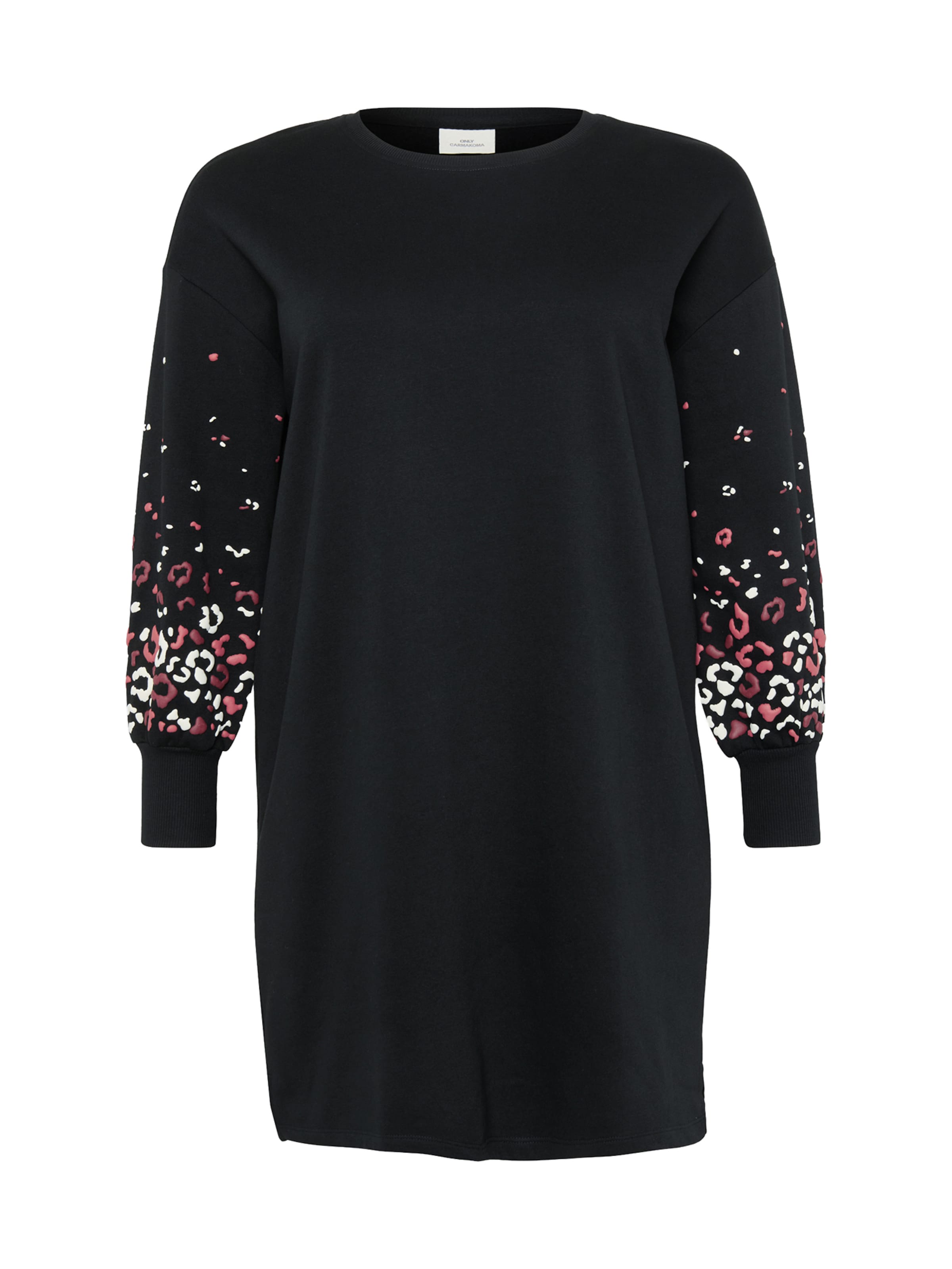 ONLY Carmakoma Платье 'CARBrooke' в Маджента / Черный / Белый, Обзор товара