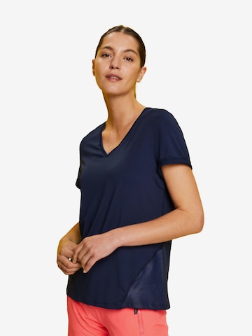 ESPRIT Performance Shirt in Blue: front
