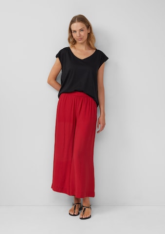 s.Oliver T-Shirt in Schwarz