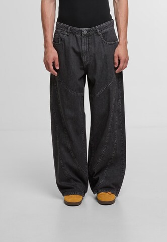 DEF Baggy Farkut 'Seams' värissä harmaa