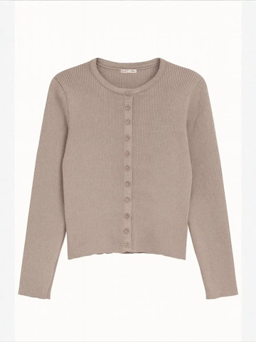 Cardigan 'Strickjacken' MixRay en beige : devant