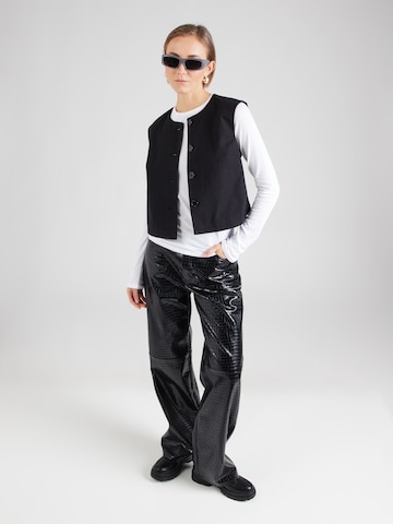 T-shirt 'Debbie' WEEKDAY en blanc