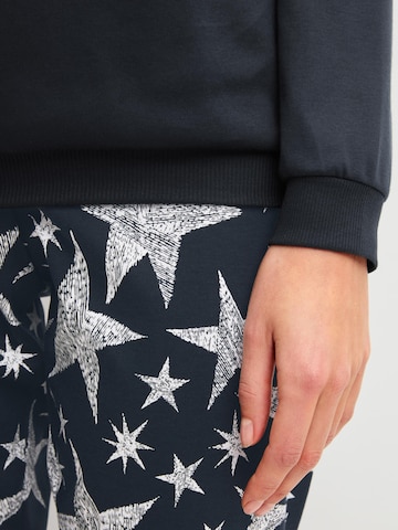 CALIDA Pyjama 'Winter Dreams'‌‌ in Schwarz