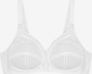 TRIUMPH BH ' Doreen + Cotton ' in Wit: voorkant