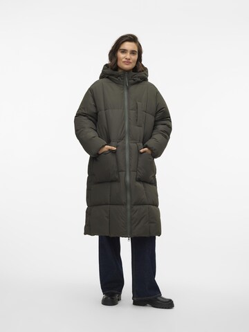 VERO MODA Winter Coat in Green