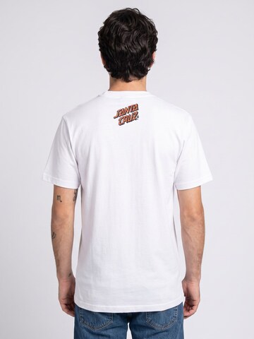 T-Shirt 'ROSKOPP SCREAMING FIVE FRONT' Santa Cruz en blanc