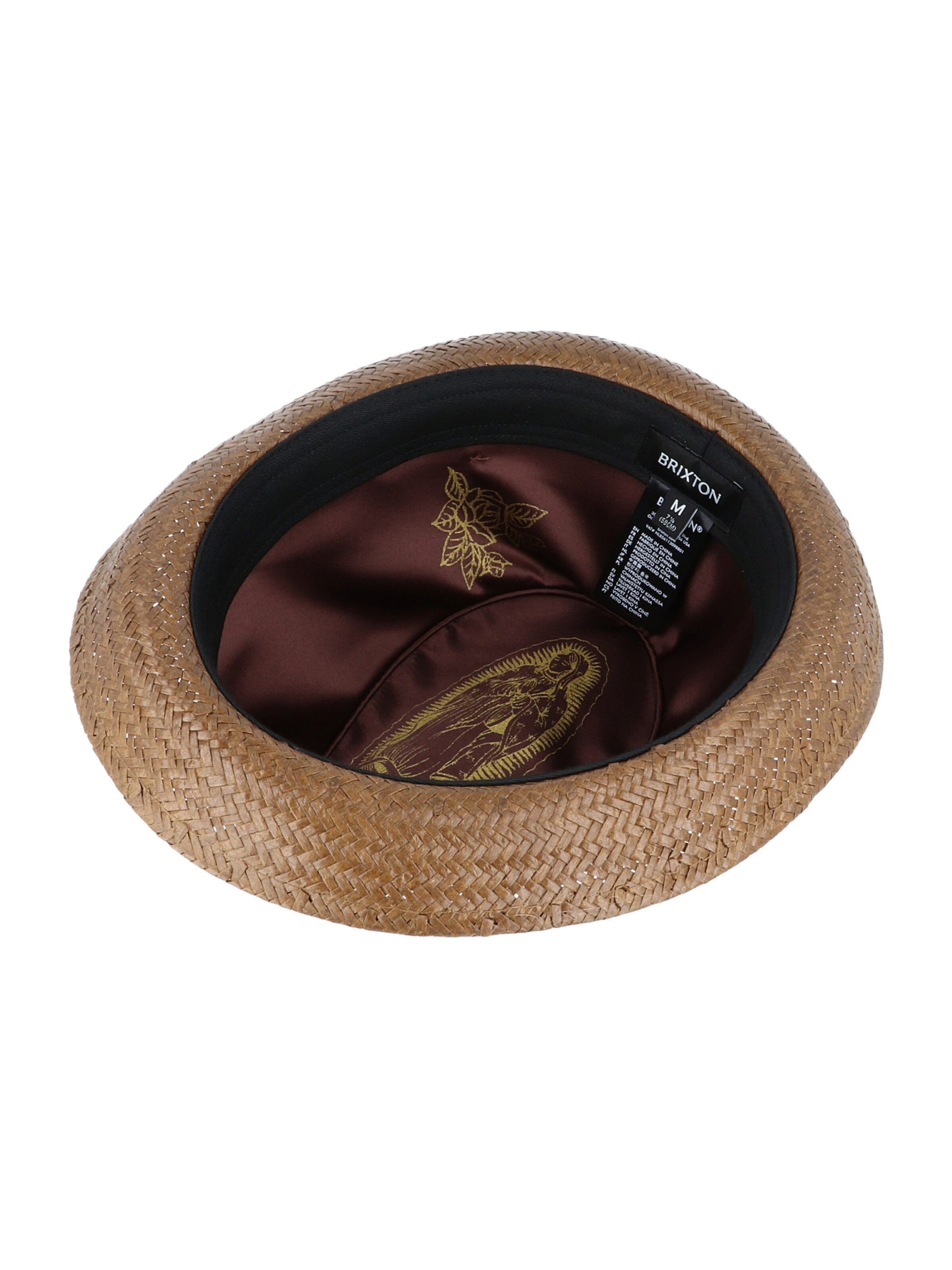 ruda Brixton Skrybėlaitė 'CASTOR'