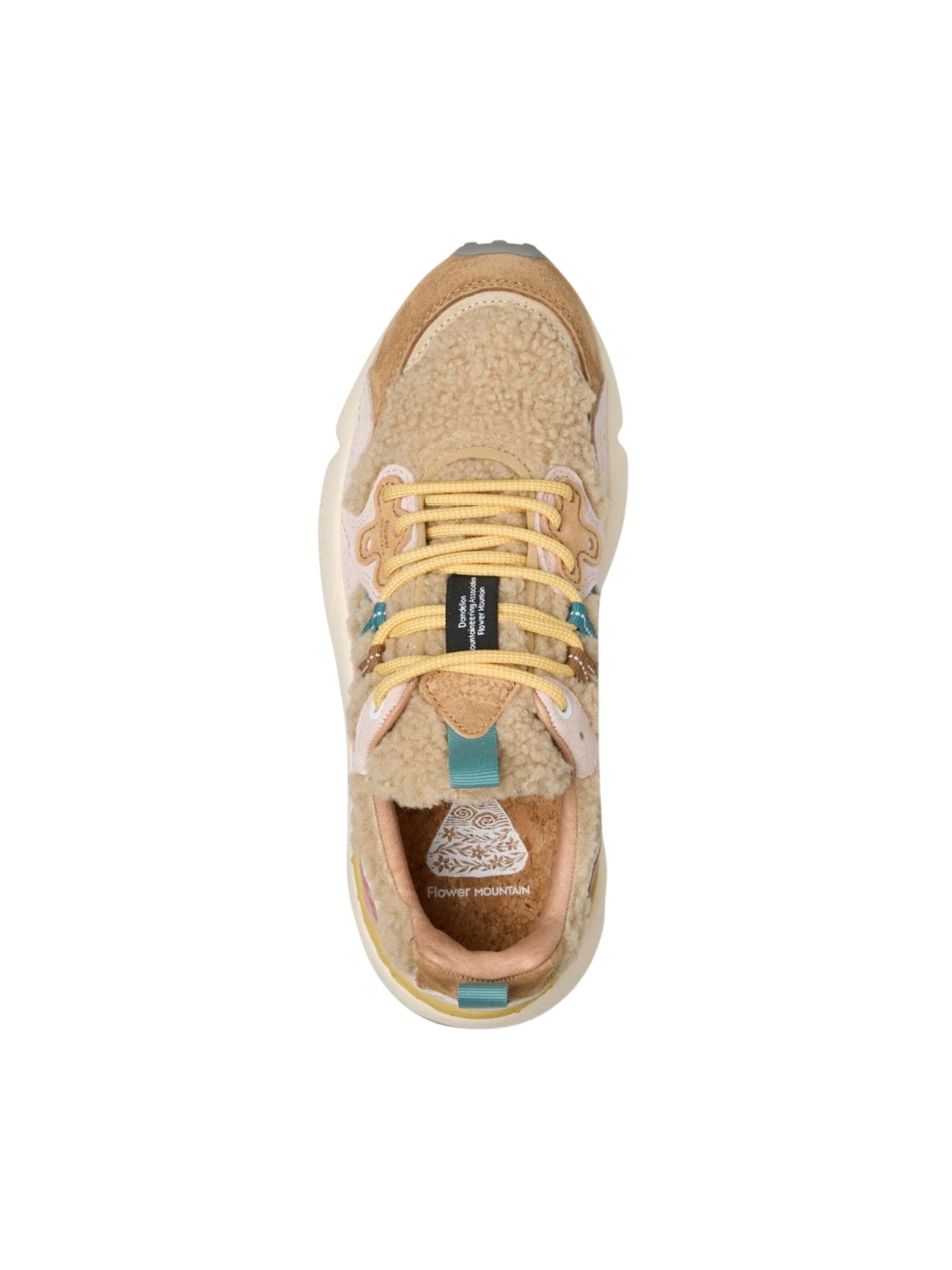 Flower Mountain Låg sneaker 'YAMANO 3 WOMAN' i brun