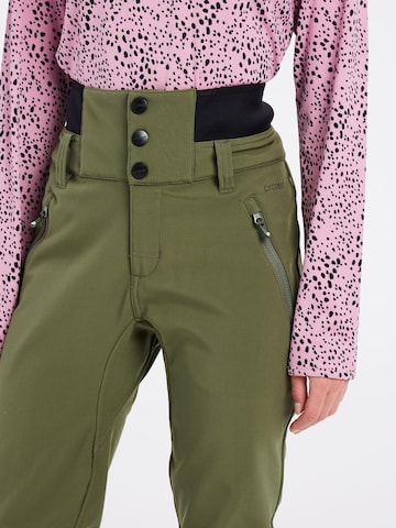 PROTEST Slimfit Sportbroek 'LULLABY' in Groen