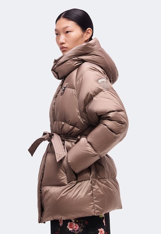 Manteau d’hiver Blauer.USA en marron : sur le côté