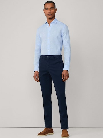 Hackett London Regular Fit Hemd in Blau