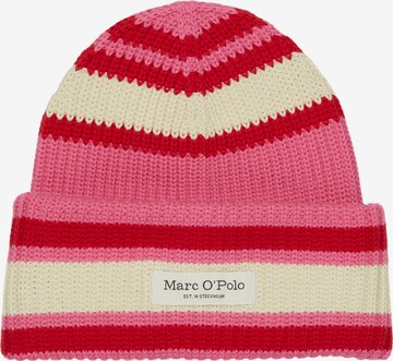 Bonnet Marc O'Polo en rose : devant