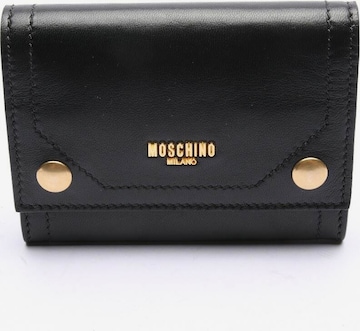 MOSCHINO Small Leather Goods in One size in Black: front