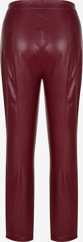 Regular Pantalon MIAMODA en rouge