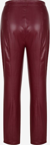 MIAMODA Regular Pants in Red