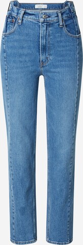 Abercrombie & Fitch Regular Jeans in Blauw: voorkant