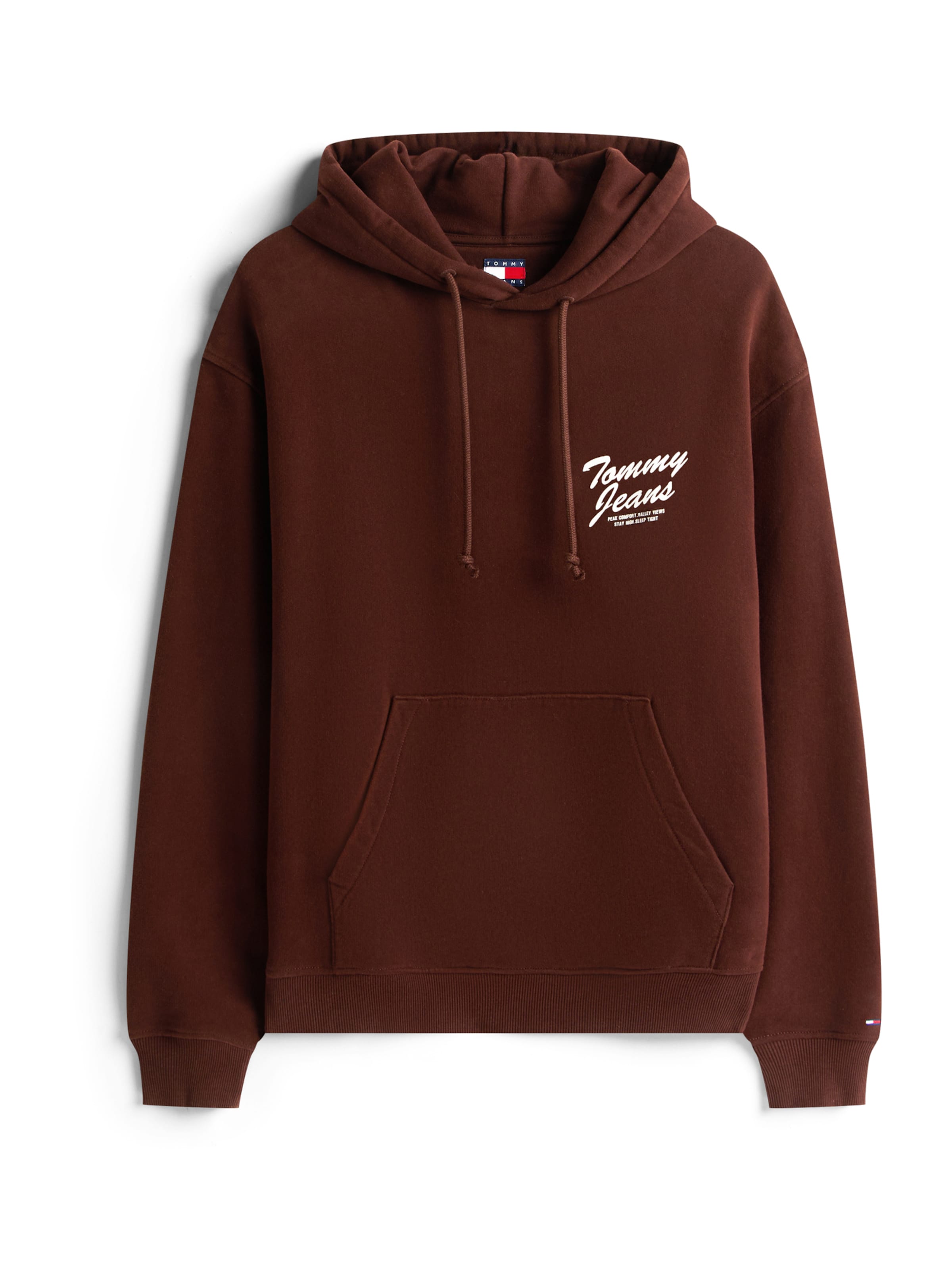 Tommy Jeans - Sweatshirt em castanho: frente