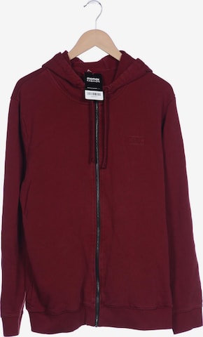 HUGO Red Sweatshirt & Zip-Up Hoodie in L in Red: front