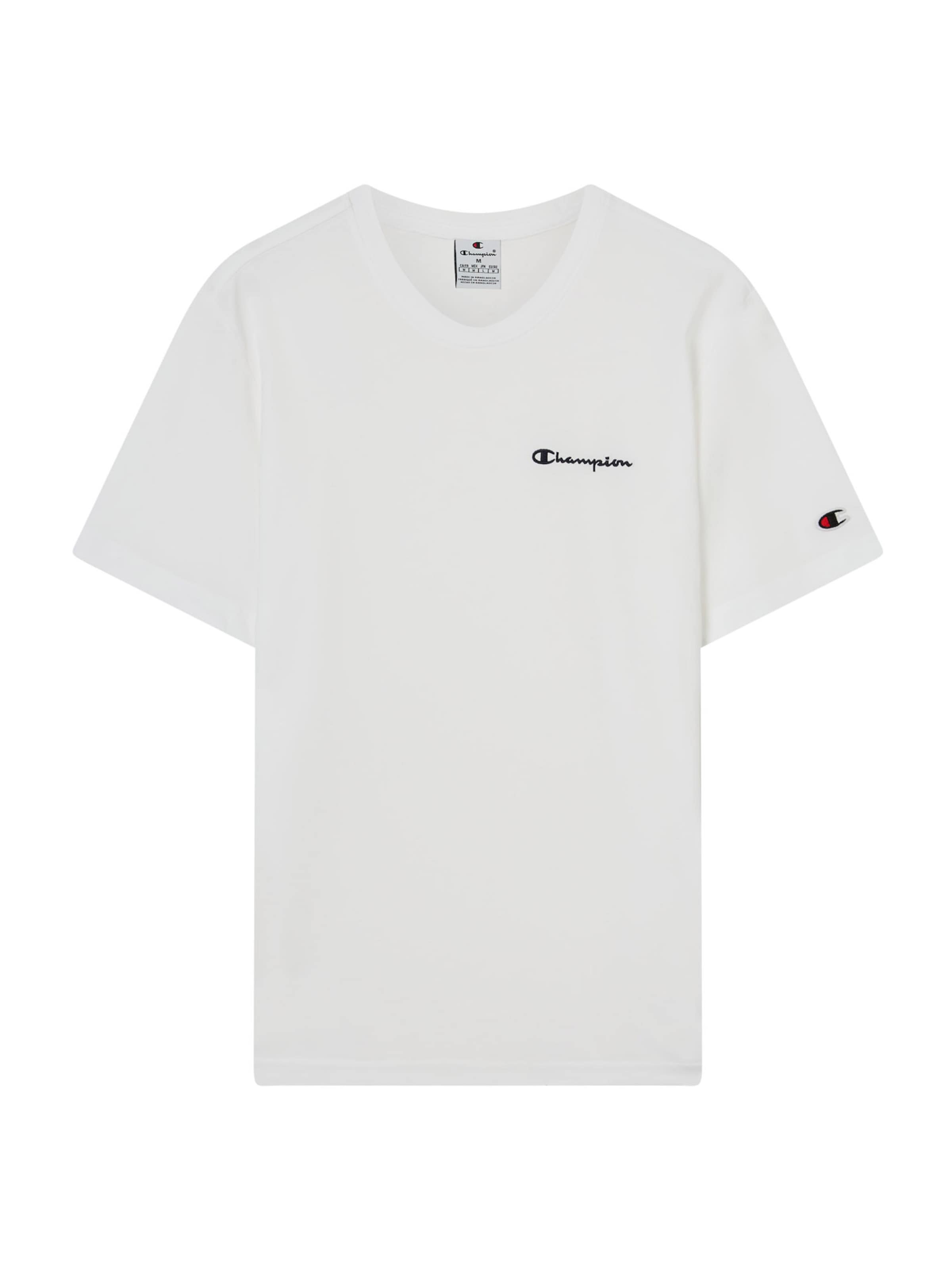 Maglietta di Champion Authentic Athletic Apparel in bianco: frontale
