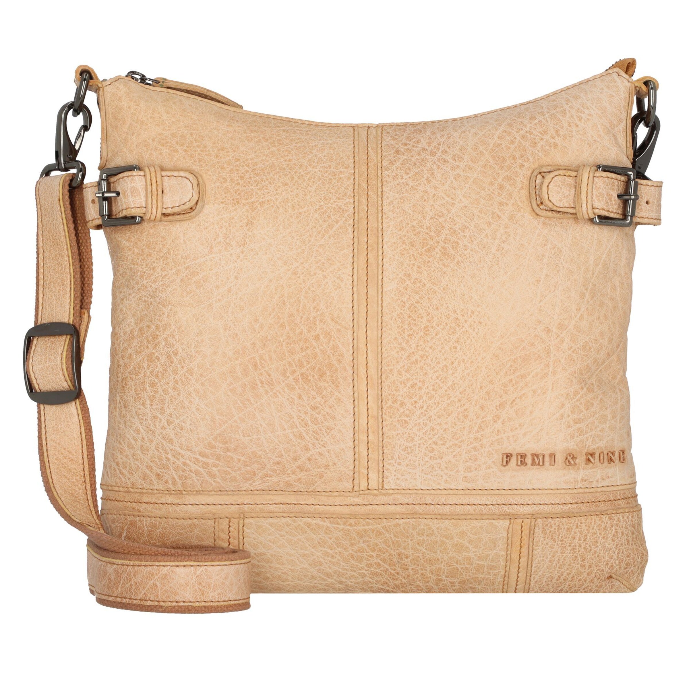 Greenland Nature Crossbody bag 'Femi & Nine' in Yellow: front