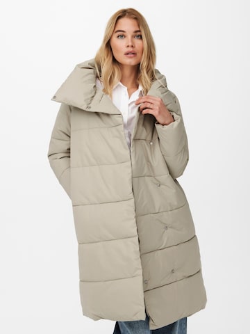 Manteau d’hiver 'New June' ONLY en beige : devant