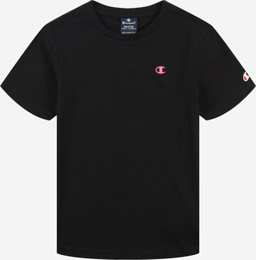 Champion Authentic Athletic Apparel Μπλουζάκι σε μαύρο: μπροστά