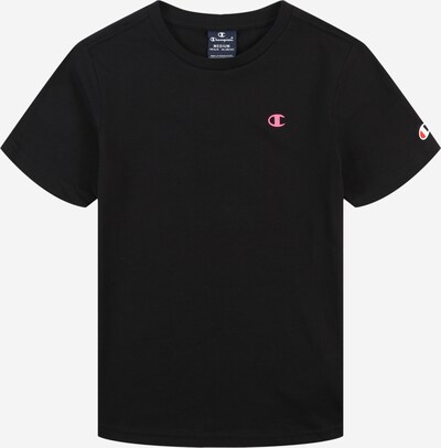 Maglietta Champion Authentic Athletic Apparel di colore rosa chiaro / rosso / nero / bianco, Visualizzazione prodotti