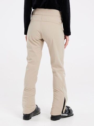 PROTEST Slim fit Workout Pants 'LOLE' in Brown