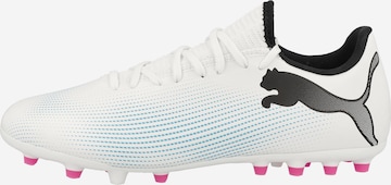 PUMA Fotbollsko 'FUTURE 7 PLAY' i vit: framsida