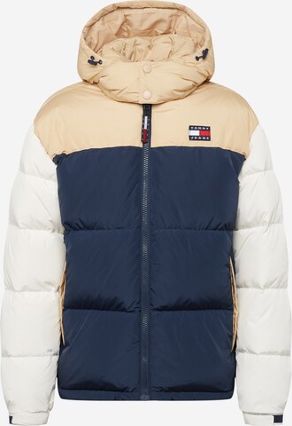 Tommy Jeans Winter Jacket 'Alaska' in Blue: front