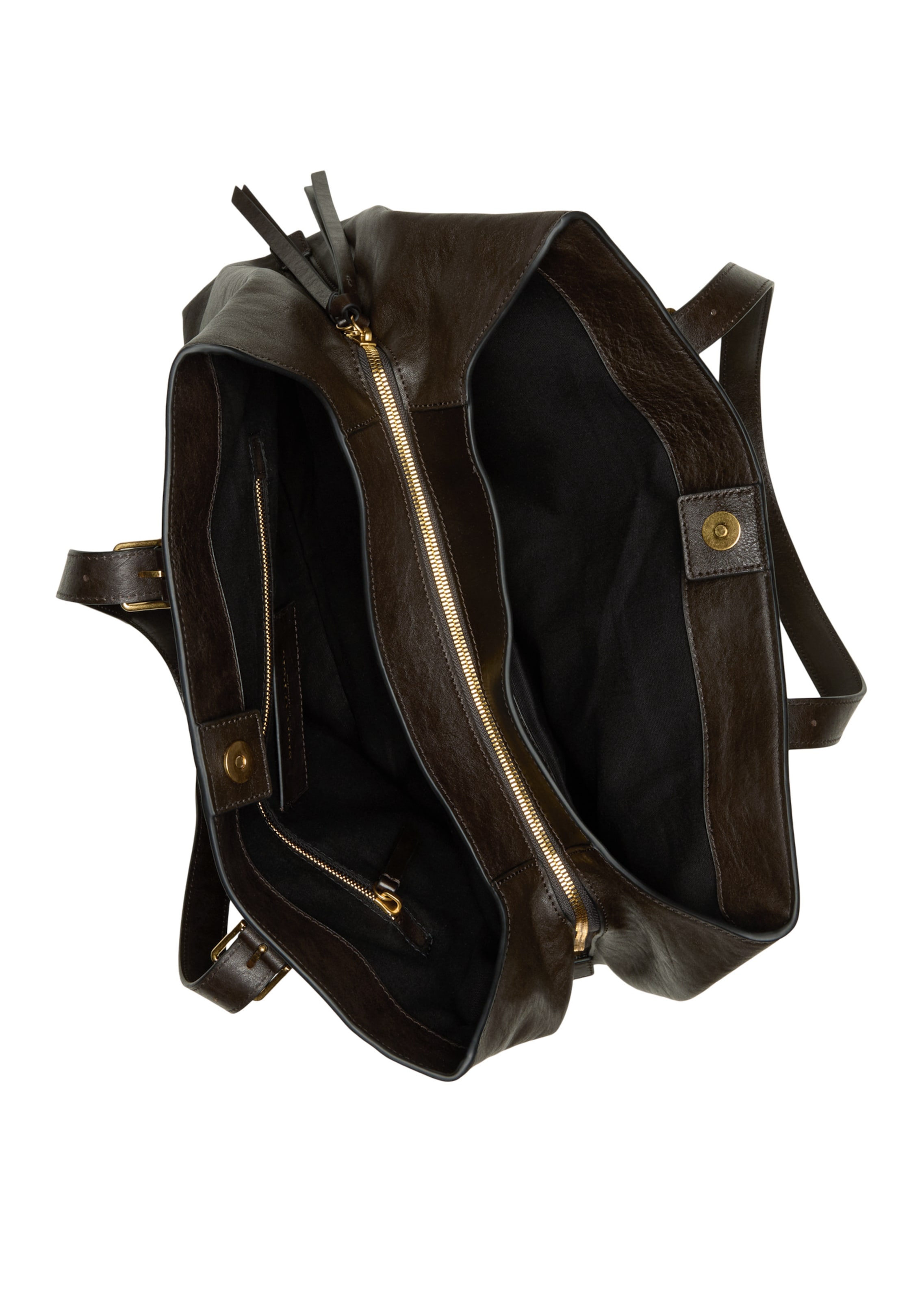 Marc O'Polo Shopper 'Phillis' in Braun: oben