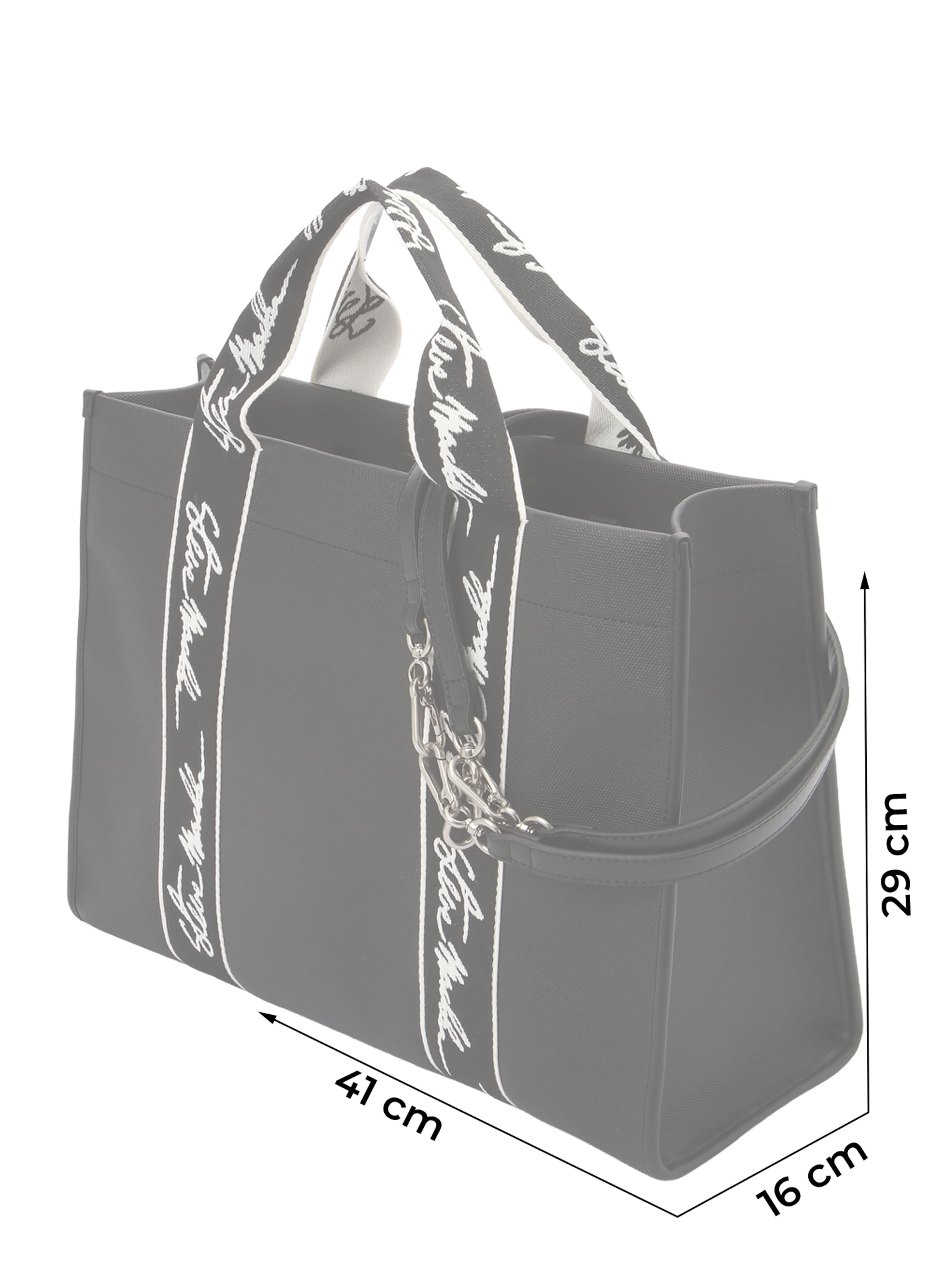 Borsa a mano 'BDomino' di STEVE MADDEN in nero