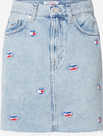 Tommy Jeans Rok in Blauw: voorkant