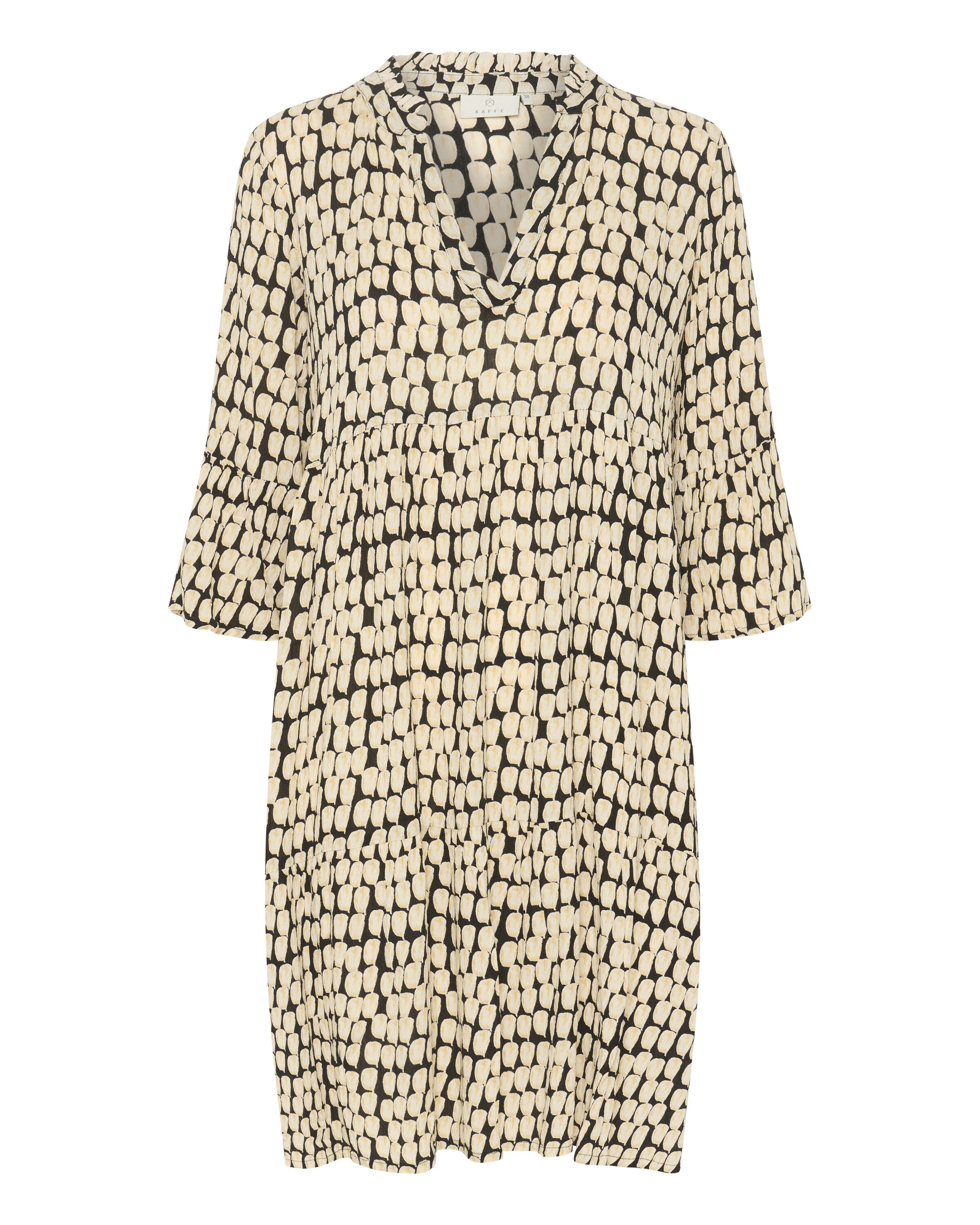 Kaffe Kleid 'Edita' in Schwarz: Vorderseite