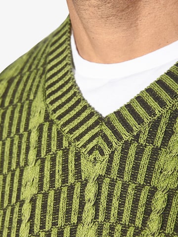 Jan Vanderstorm Sweater 'Akselheim ' in Green