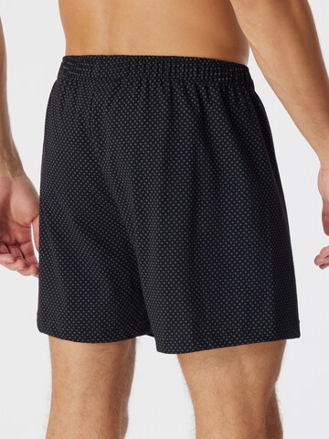 Boxers ' Cotton Casuals ' SCHIESSER en noir