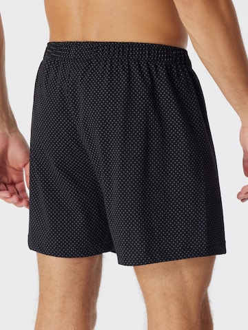 SCHIESSER Boxer shorts ' Cotton Casuals ' in Black