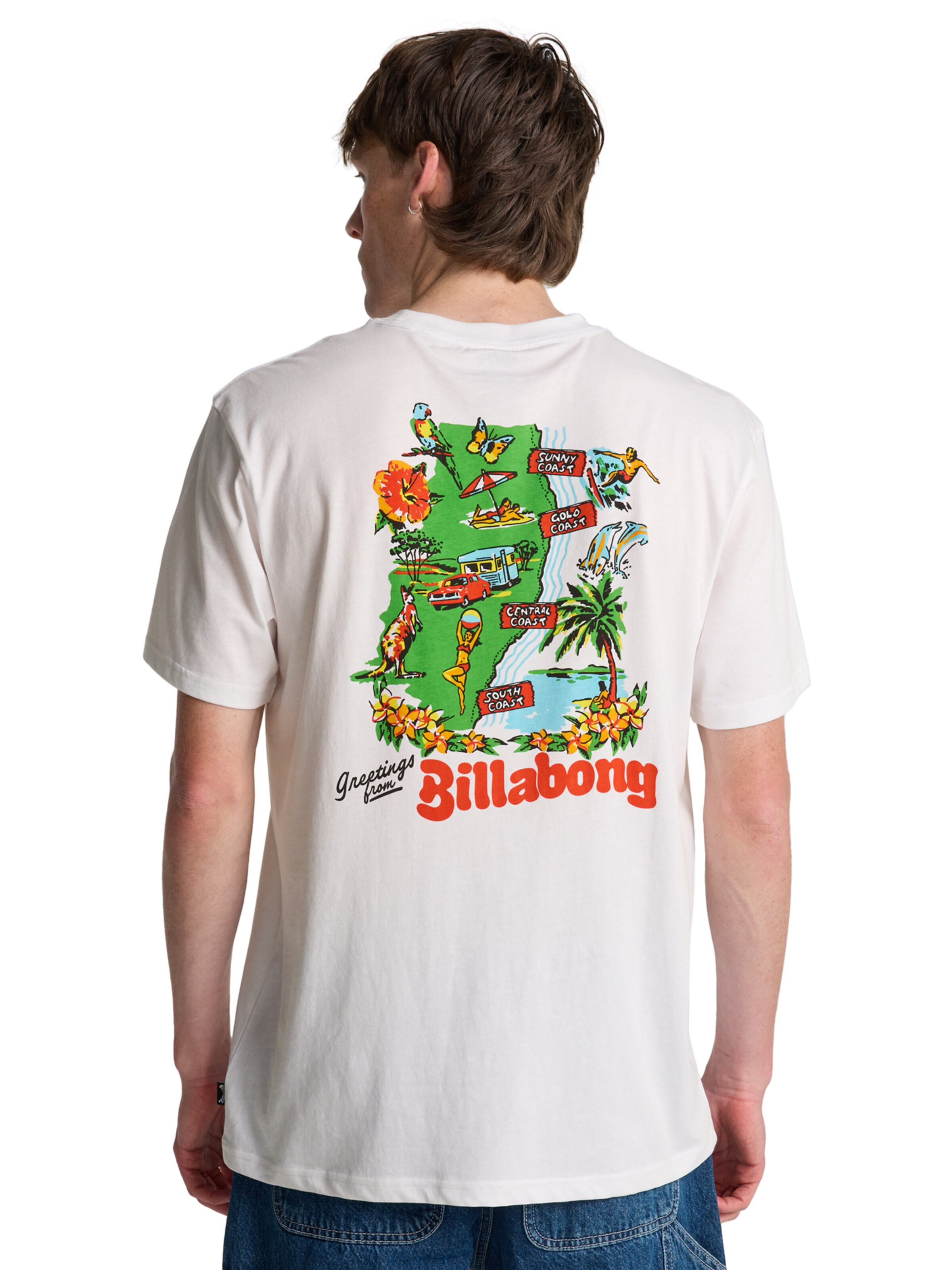 BILLABONG Shirt 'Origin' in White: front