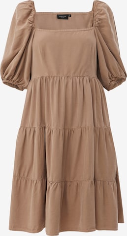 Finn Flare Dress in Brown: front
