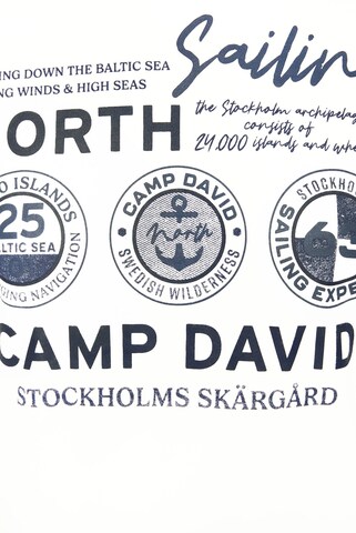 CAMP DAVID Shirt 'Cruise North' in White